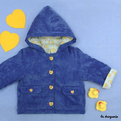 Patron couture du manteau bébé "Rue de Caumartin"