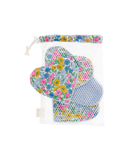 Com'1 Idée - Kit Lingettes cœur, grand carré & filet | Amélie