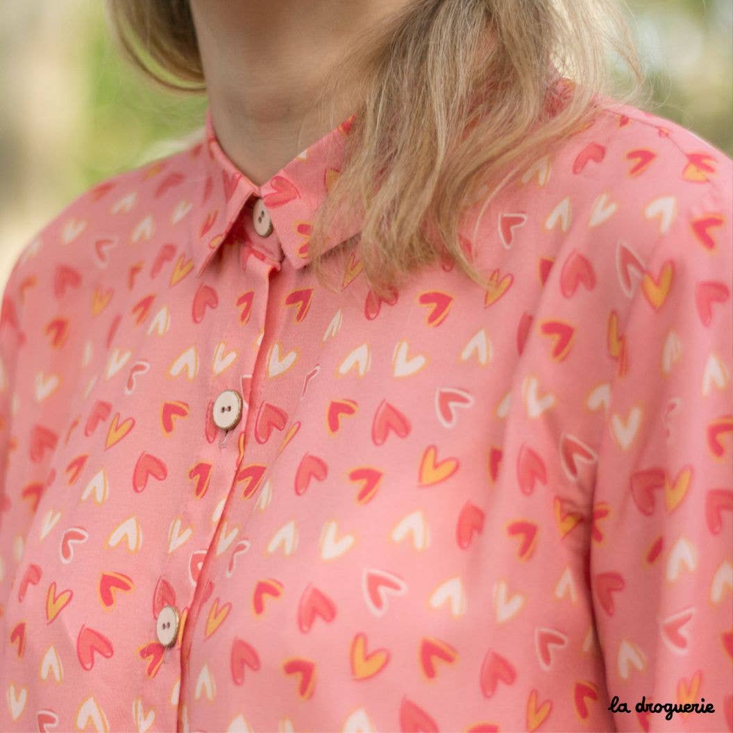 LA DROGUERIE - Patron couture de la chemise femme Rue Vavin