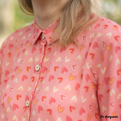 LA DROGUERIE - Patron couture de la chemise femme Rue Vavin