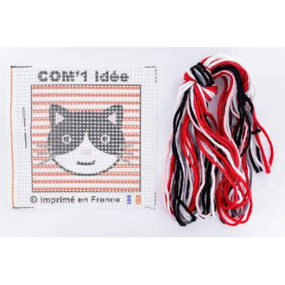 Kit canevas soudan | Moï le chat