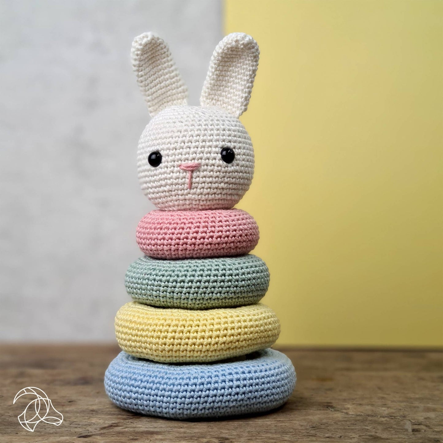 Hardicraft - Kit de crochet DIY - Lapin à empiler