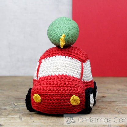 Hardicraft - Kit de crochet DIY - Voiture de Noël