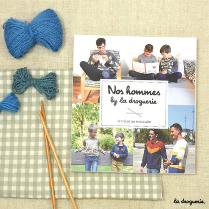 LA DROGUERIE - Livre DIY tricot "Nos hommes by La Droguerie"