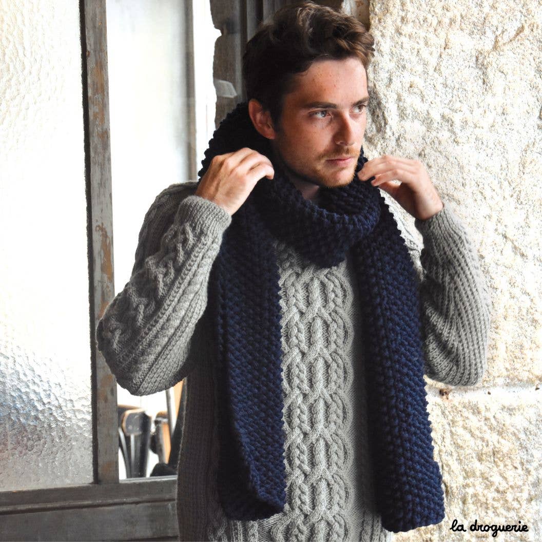 LA DROGUERIE - Livre DIY tricot "Nos hommes by La Droguerie"