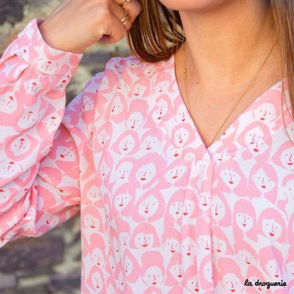 Patron couture de la blouse "Serres d'Auteuil"