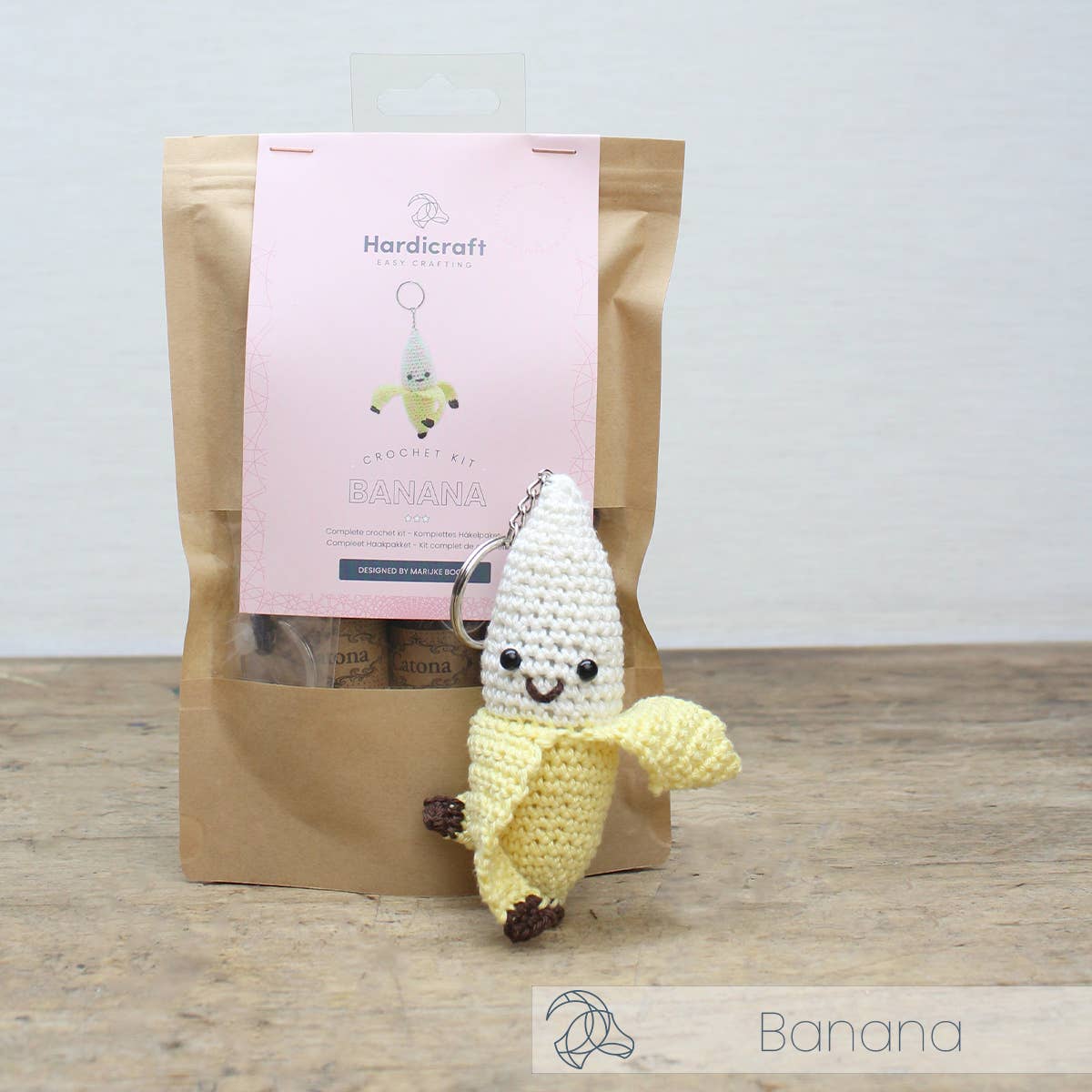 Hardicraft - Kit de crochet DIY - Banane