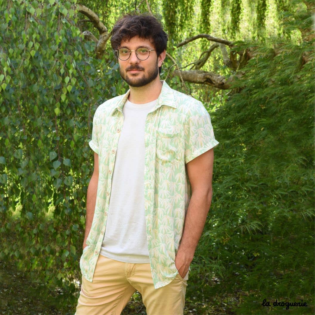 Patron couture de la chemise homme "Mar del Plata"