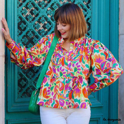 LA DROGUERIE - Patron couture de la blouse et robe Dijon – Happy as a bee