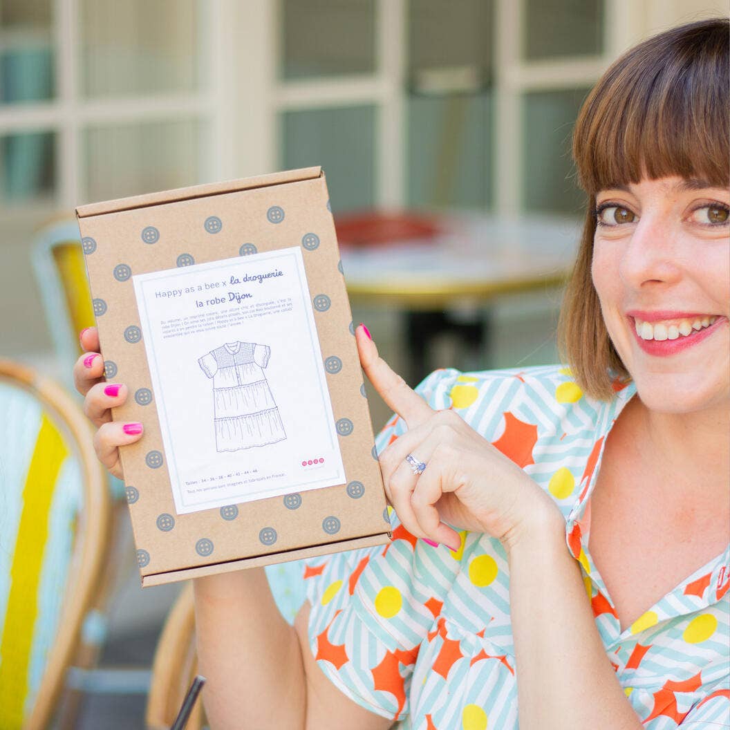 LA DROGUERIE - Patron couture de la blouse et robe Dijon – Happy as a bee