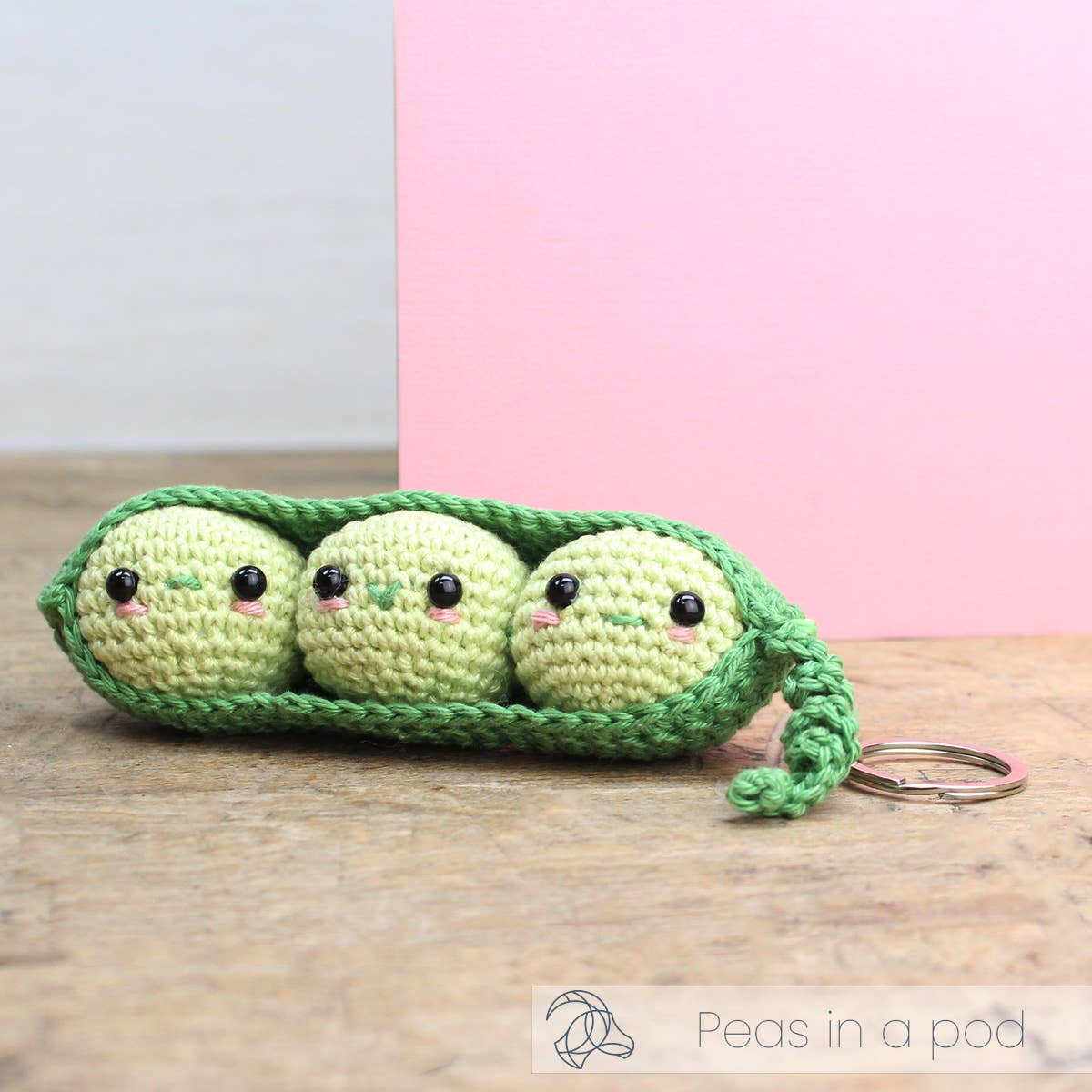 Hardicraft - Kit de crochet DIY - Petits pois dans une gousse