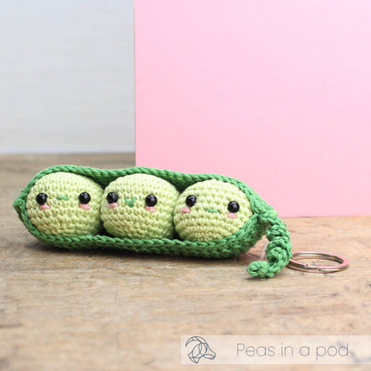 Hardicraft - Kit de crochet DIY - Petits pois dans une gousse