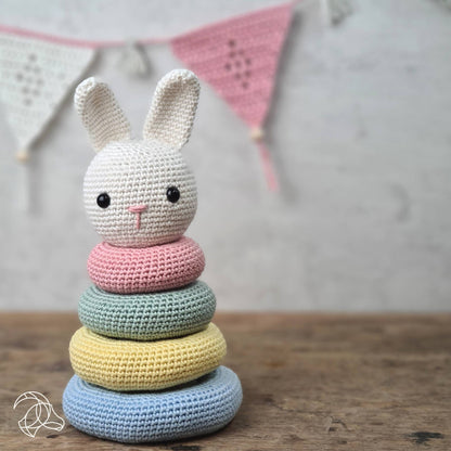 Hardicraft - Kit de crochet DIY - Lapin à empiler