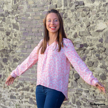Patron couture de la blouse "Serres d'Auteuil"