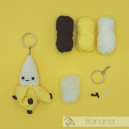 Hardicraft - Kit de crochet DIY - Banane