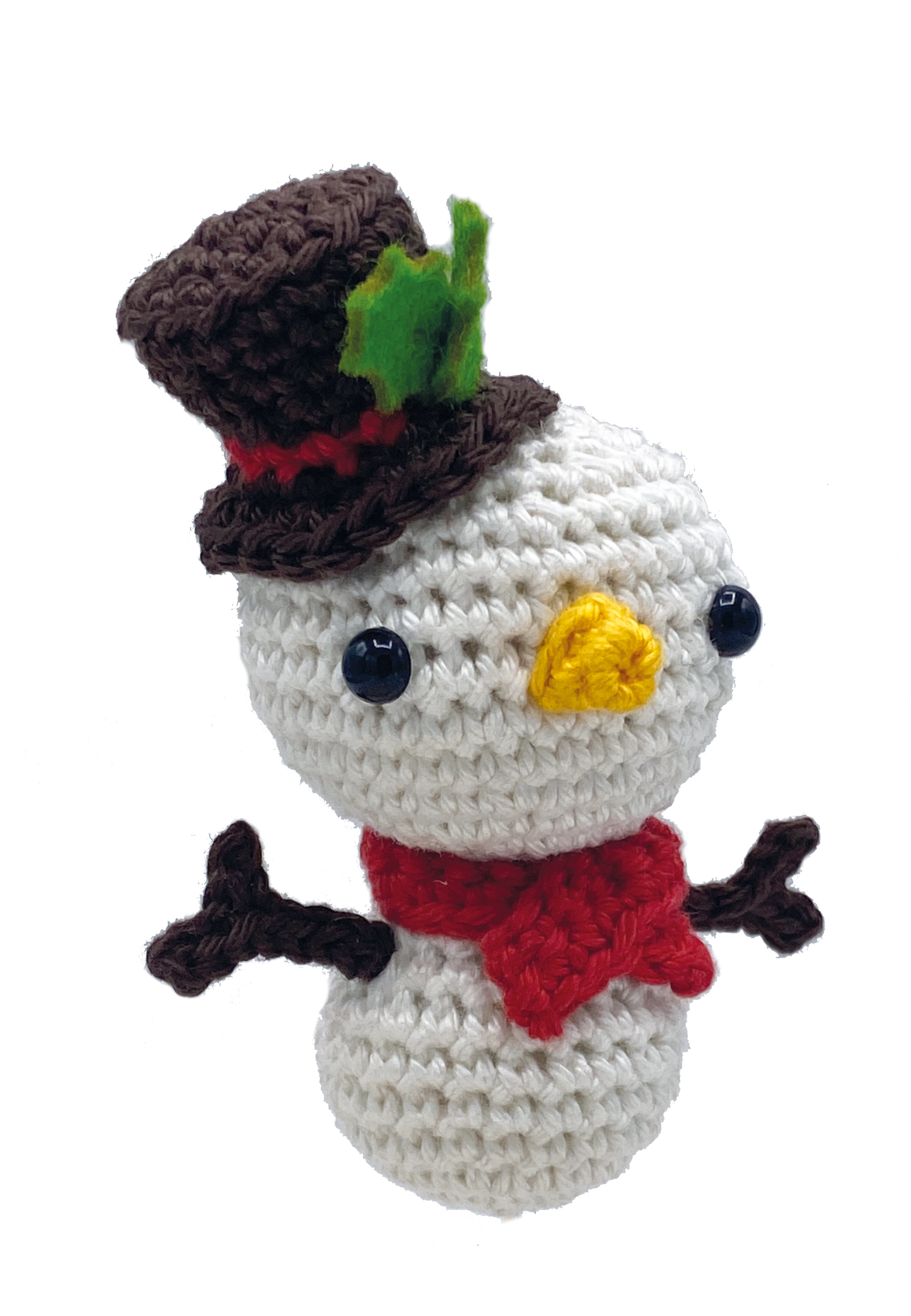 Hardicraft - Kit de crochet à faire soi-même - Mini bonhomme de neige