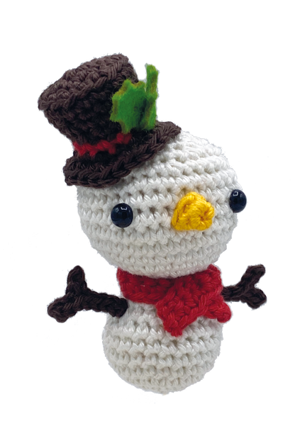 Hardicraft - Kit de crochet à faire soi-même - Mini bonhomme de neige
