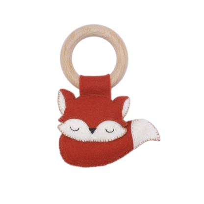 Hardicraft - Pack de bricolage en feutre - Hochet en forme d'animal de la forêt