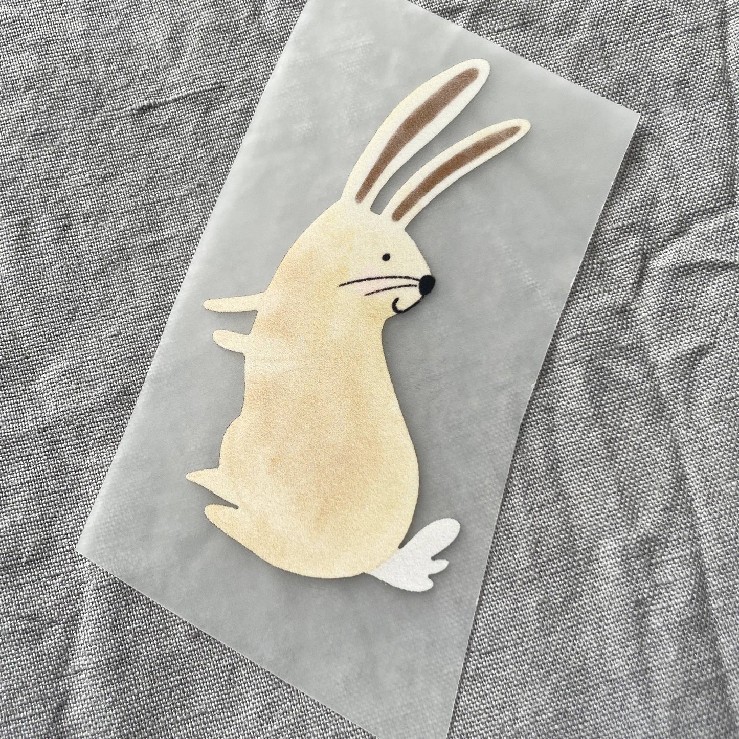Hannahs Firlefanz - Photo thermocollante Bunny
