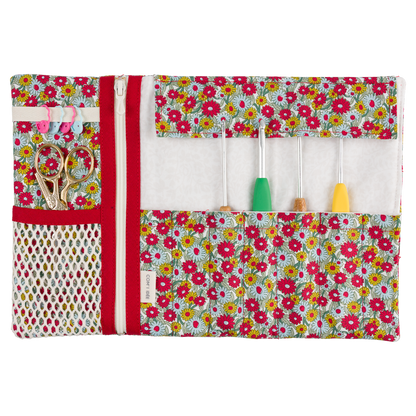 Com'1 Idée - Kit pochette pour crochets & Co | rouge