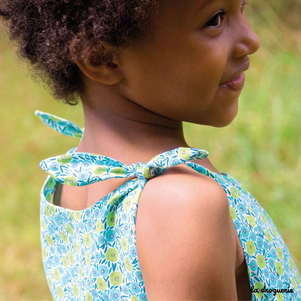 Patron couture de la robe à noeuds enfant "Pont-les-Bains"