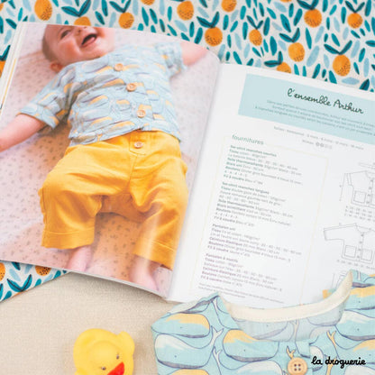 LA DROGUERIE - Livre DIY couture "La petite garde-robe des bébés Tome 2"