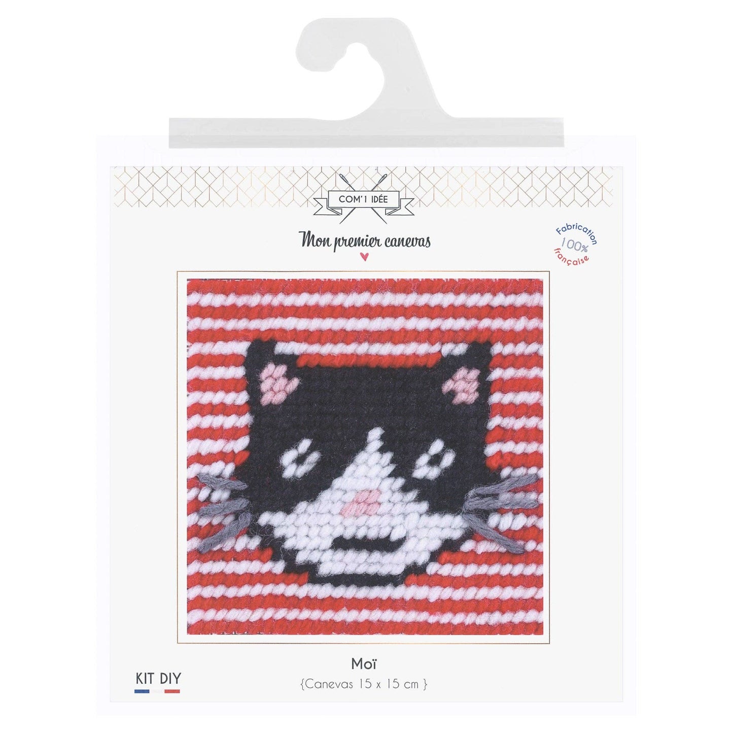 Kit canevas soudan | Moï le chat