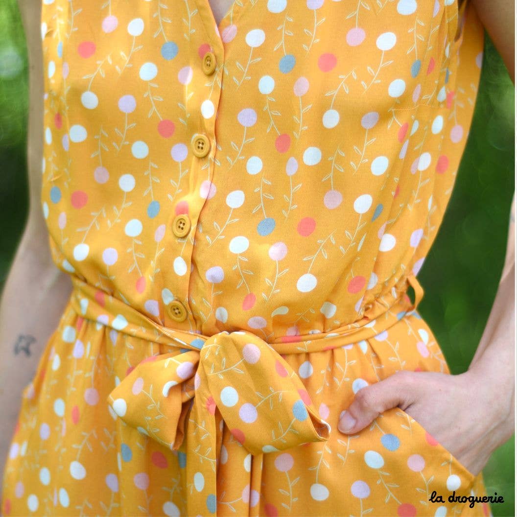 LA DROGUERIE - Patron couture de la combinaison et robe femme "Roma"