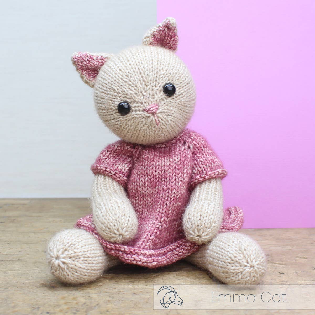 Hardicraft - Kit à tricoter à faire soi-même - Emma Cat