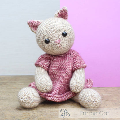 Hardicraft - Kit à tricoter à faire soi-même - Emma Cat
