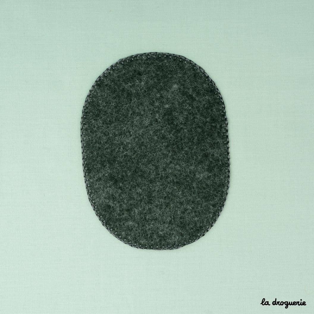 Coudes en feutre "Coudière avec surpiqûre" (la paire)