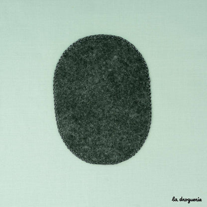 Coudes en feutre "Coudière avec surpiqûre" (la paire)