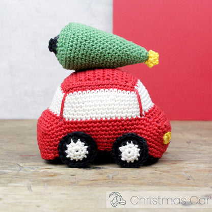 Hardicraft - Kit de crochet DIY - Voiture de Noël