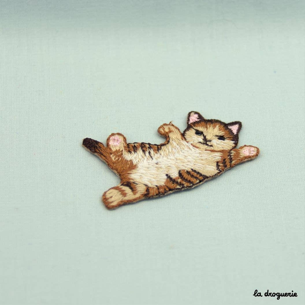 LA DROGUERIE - Écusson "Chat câlin"