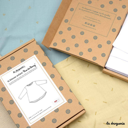 LA DROGUERIE - Patron couture de la blouse "Rue de Bercy"