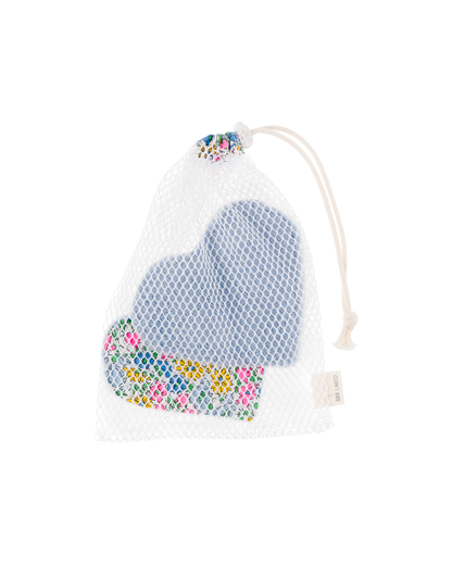 Com'1 Idée - Kit Lingettes cœur, grand carré & filet | Amélie