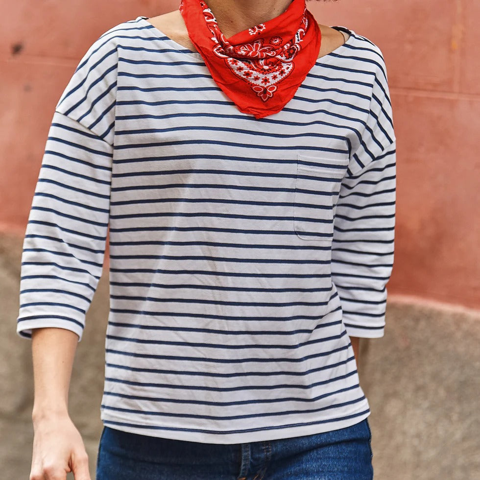 QUIBERON Patron tee-shirt et robe marière femme — IKATEE