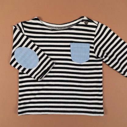 CAPECOD Patron t-shirt marinière bébé — IKATEE