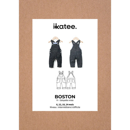 BOSTON Salopette Bébé mixte 6-24mois