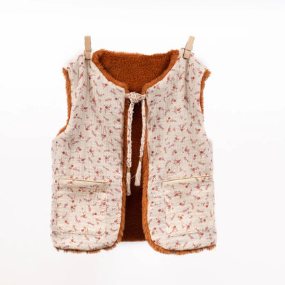 VIENNE Gilet sans manche bébé 1M-4A