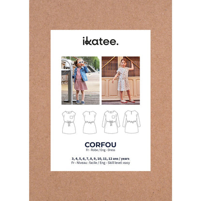 CORFOU Robe à poche 3-12A