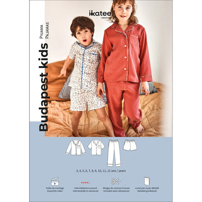 BUDAPEST KIDS Patron pyjama enfant — IKATEE