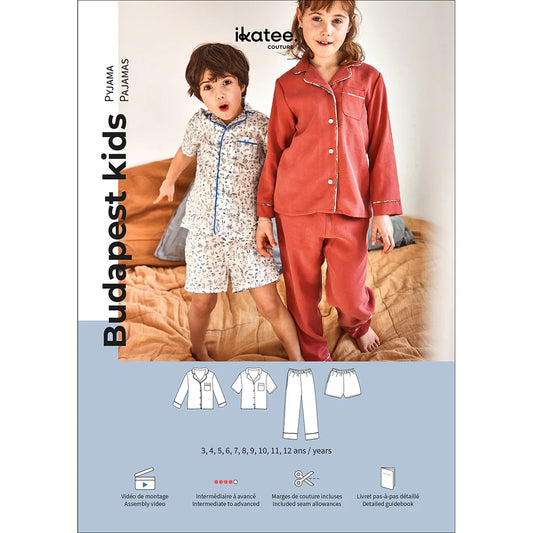 BUDAPEST KIDS Patron pyjama enfant — IKATEE