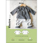 ELECTRE Blouse à col volanté Naissance 1M-4A