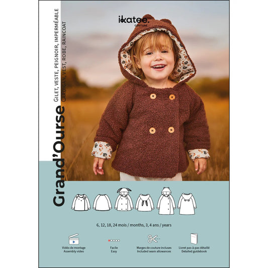 GRAND'OURSE Gilet 6m-4a