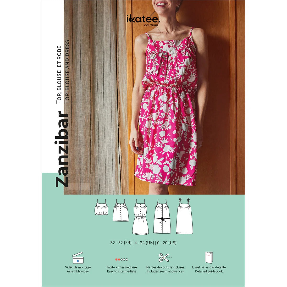ZANZIBAR femme top et robe 32-52