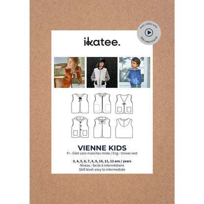 VIENNE KIDS Gilet sans manche 3-12 ans