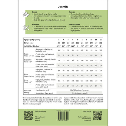 JASMIN Sweat confort Enfant Fille 3-12
