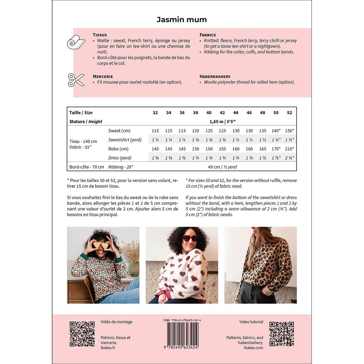 JASMIN MUM Sweat/Robe 34 AU 46