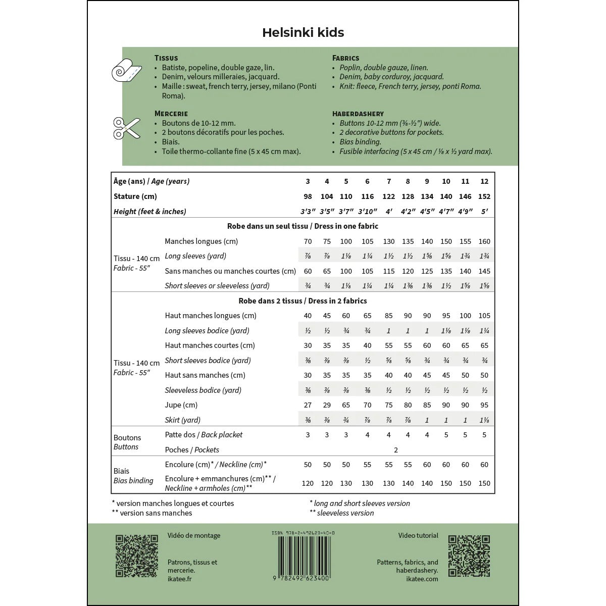 HELSINKI Kids Robe 3-12A